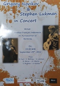 Stephen Lee and Grigory Novikov in Concert (2012)
