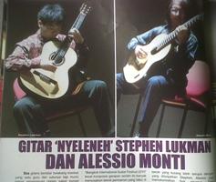 Stephen Lee and Alessio Monti on magazine (2011)
